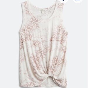 Nine Britton Levie Knot Front Knit Tee - Stitch Fix XL